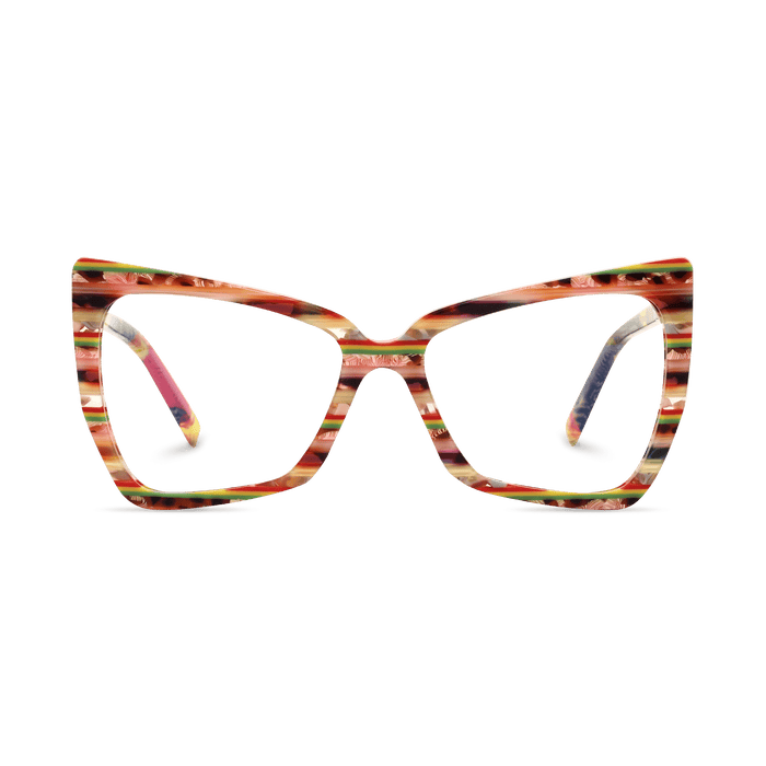 Eydology Mylah Orange Eyewear 1
