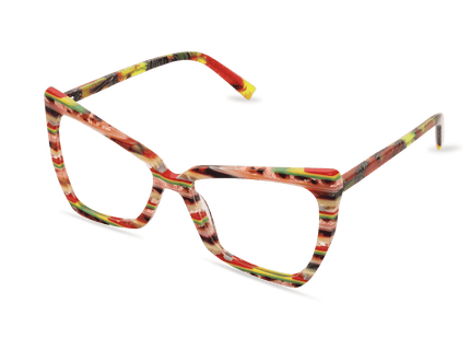 Eydology Mylah Orange Eyewear 2