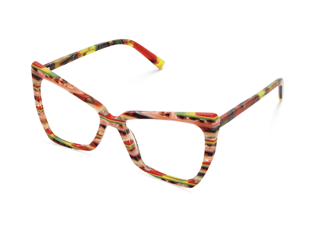 Eydology Mylah Orange Eyewear 2