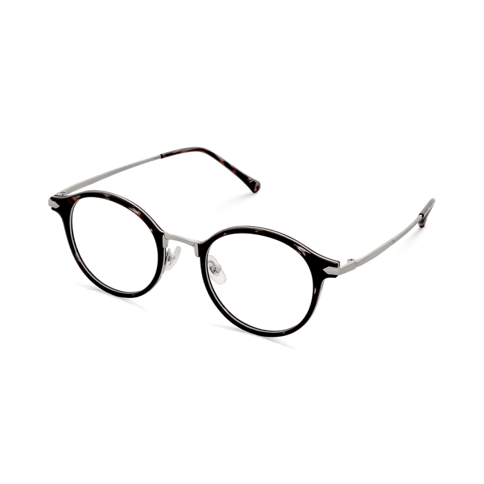 Eydology Myles Black Demi/Silver Glasses 3