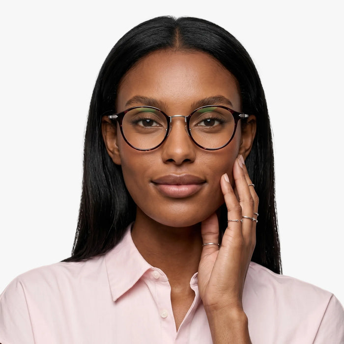 Eydology Myles Black Demi/Silver Glasses 3