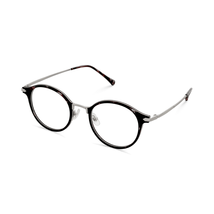 Eydology Myles Black Demi/Silver Glasses 5