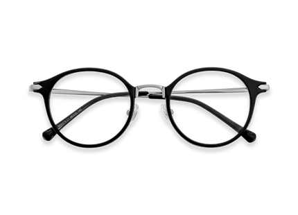 Eydology Myles Black/Light Gun Glasses 1