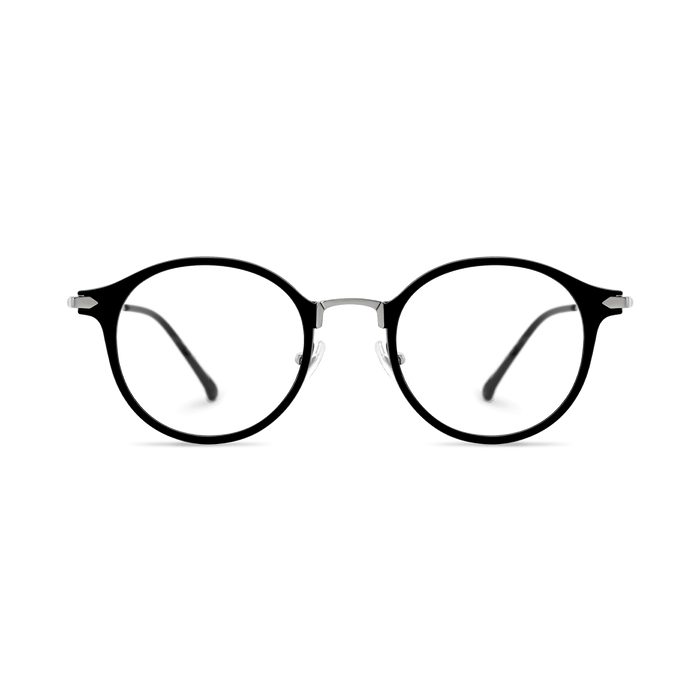 Eydology Myles Black/Light Gun Glasses 2