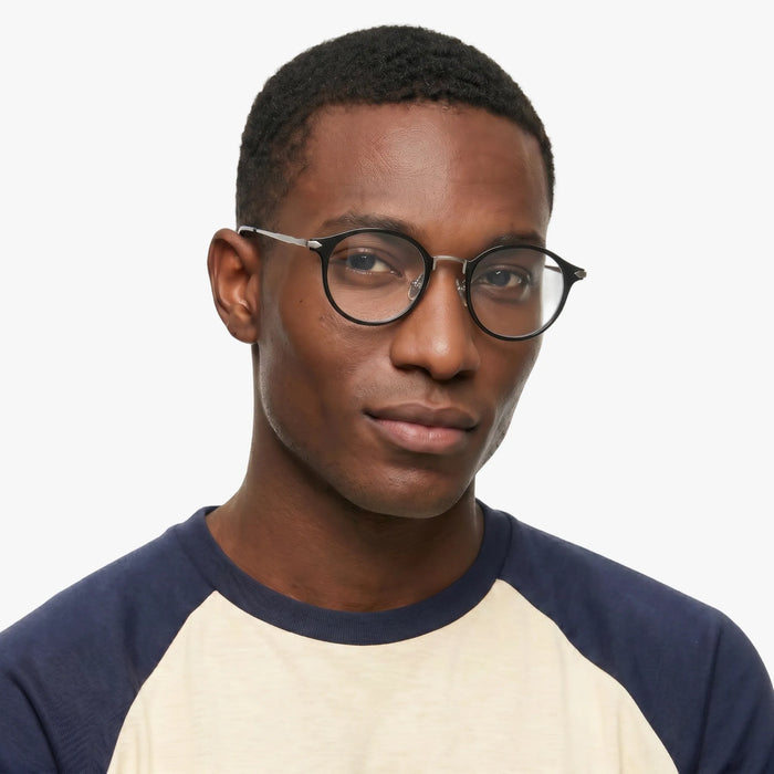 Eydology Myles Black/Light Gun Glasses 3