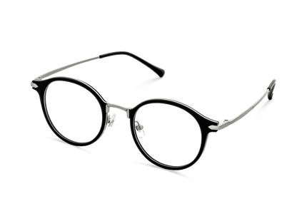 Eydology Myles Black/Light Gun Glasses 5