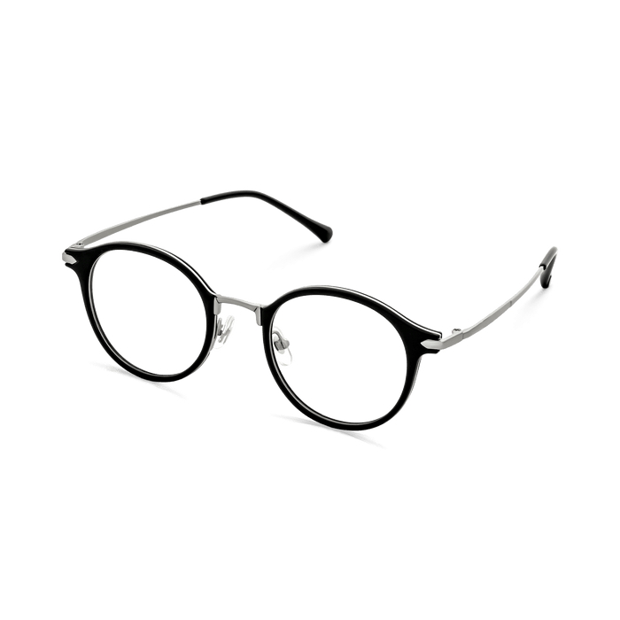 Eydology Myles Black/Light Gun Glasses 5