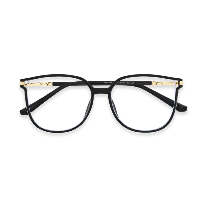 Eydology Naomi Black Glasses 1