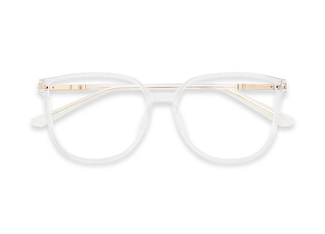 Eydology Naomi Clear Women's Cat Eye Glasses 1