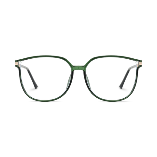 Eydology Naomi Crystal Green Women's Cat Eye Glasses 2