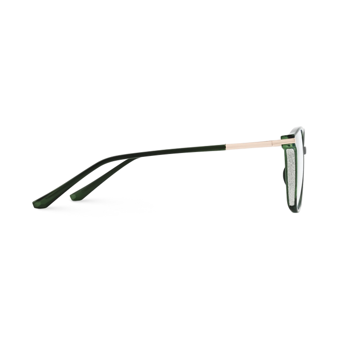 Eydology Naomi Crystal Green Women's Cat Eye Glasses 4