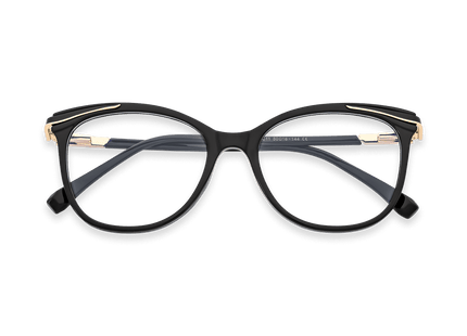 Eydology Nia Black Glasses 1