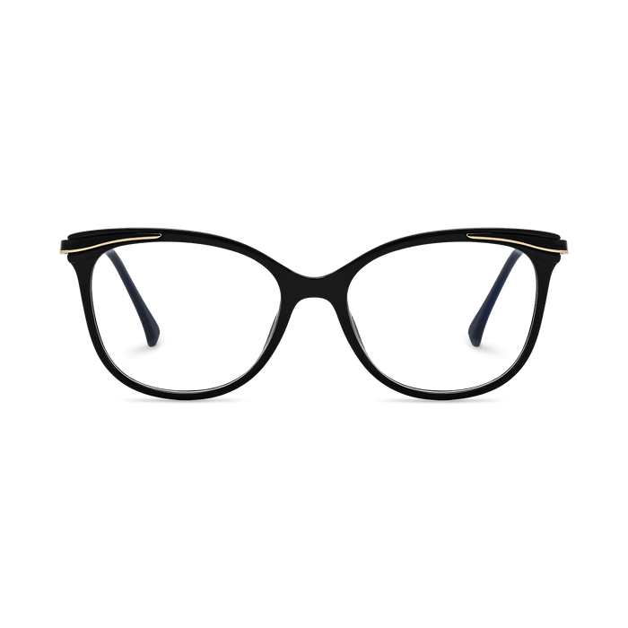 Eydology Nia Black Glasses 2