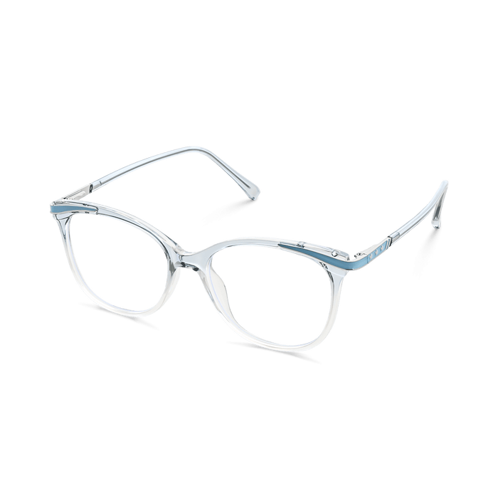 Eydology Nia Gradient Blue Glasses 3