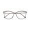 Eydology Nia Transparent Grey Glasses 1