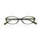 Eydology Nina Clear Green Round Glasses 1