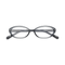 Eydology Nina Clear Grey Round Glasses 1