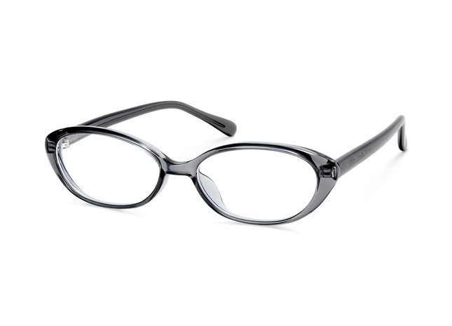 Eydology Nina Clear Grey Round Glasses 3