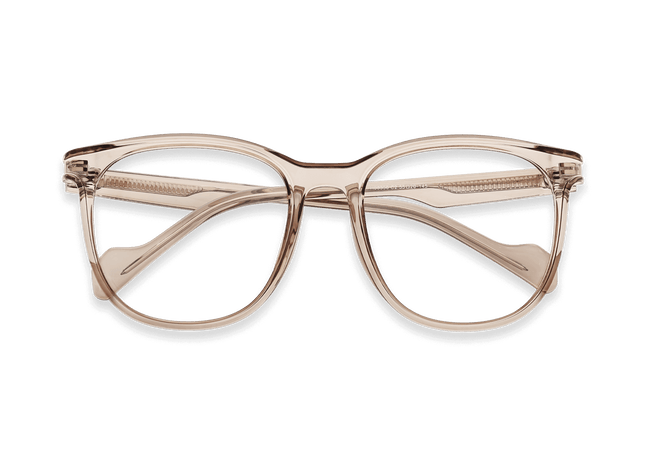 Eydology Noemi Clear Brown Glasses 1