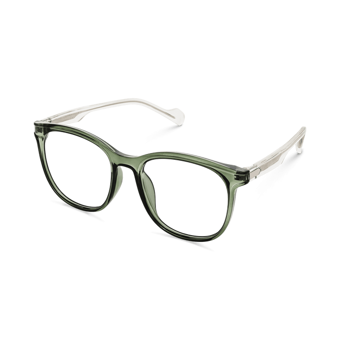 Eydology Noemi Clear Light Green/Clear White Glasses 3
