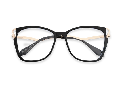 Eydology Norah Black Glasses 1