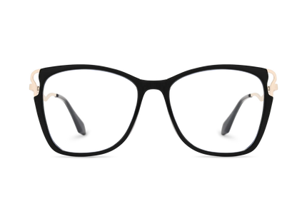 Eydology Norah Black Glasses 2