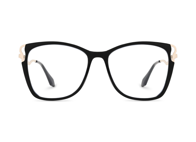 Eydology Norah Black Glasses 2