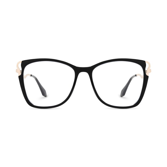Eydology Norah Black Glasses 2