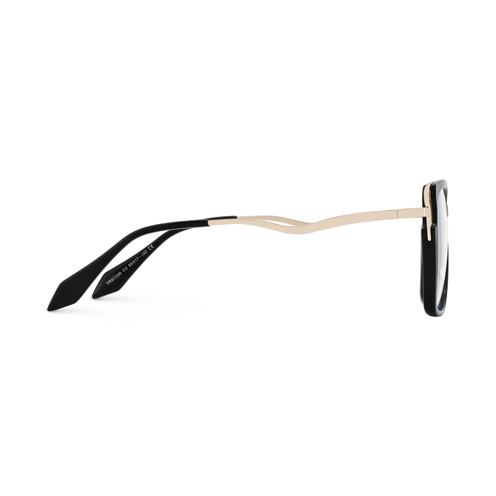 Eydology Norah Black Glasses 4