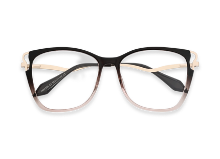 Eydology Norah Brown Gradient Glasses 1