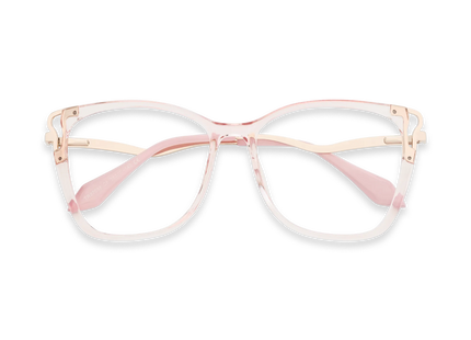 Eydology Norah Crystal Pink Glasses 1