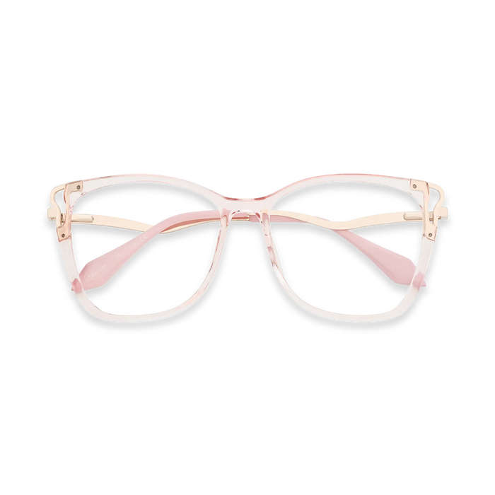 Eydology Norah Crystal Pink Glasses 1
