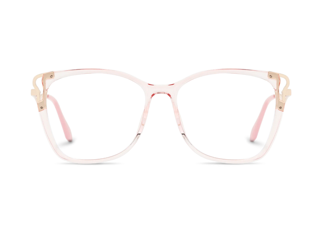 Eydology Norah Crystal Pink Glasses 2