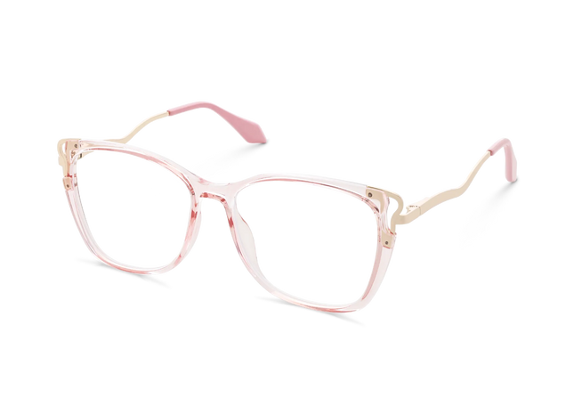 Eydology Norah Crystal Pink Glasses 3