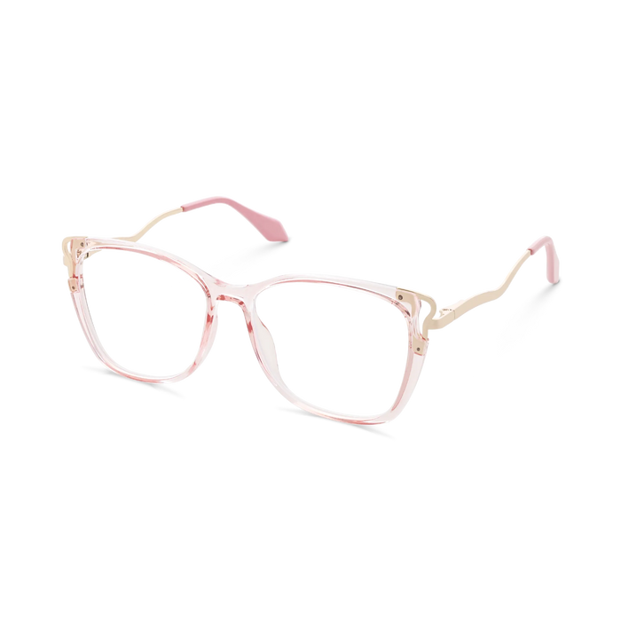 Eydology Norah Crystal Pink Glasses 3