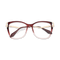 Eydology Norah Red Gradient Glasses 1