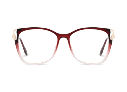 Eydology Norah Red Gradient Glasses 2