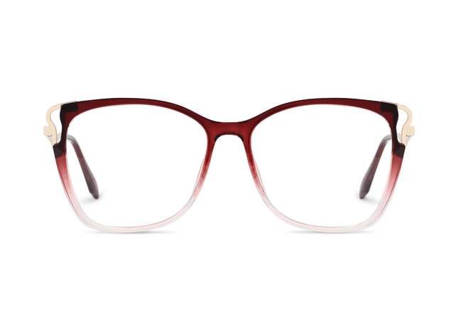 Eydology Norah Red Gradient Glasses 2