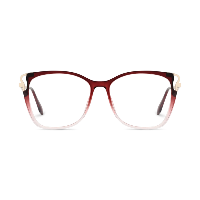 Eydology Norah Red Gradient Glasses 2
