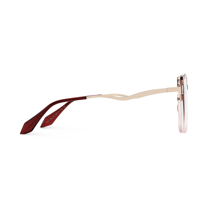 Eydology Norah Red Gradient Glasses 4