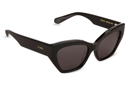 Eydology Olivia Black Frame Grey Lens Sunglasses 2