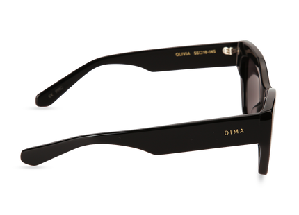 Eydology Olivia Black Frame Grey Lens Sunglasses 3