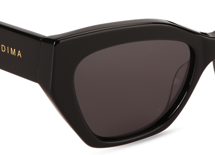 Eydology Olivia Black Frame Grey Lens Sunglasses 4