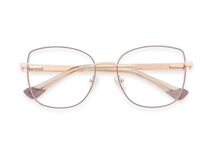Eydology Paola Gold/Taupe Glasses 1