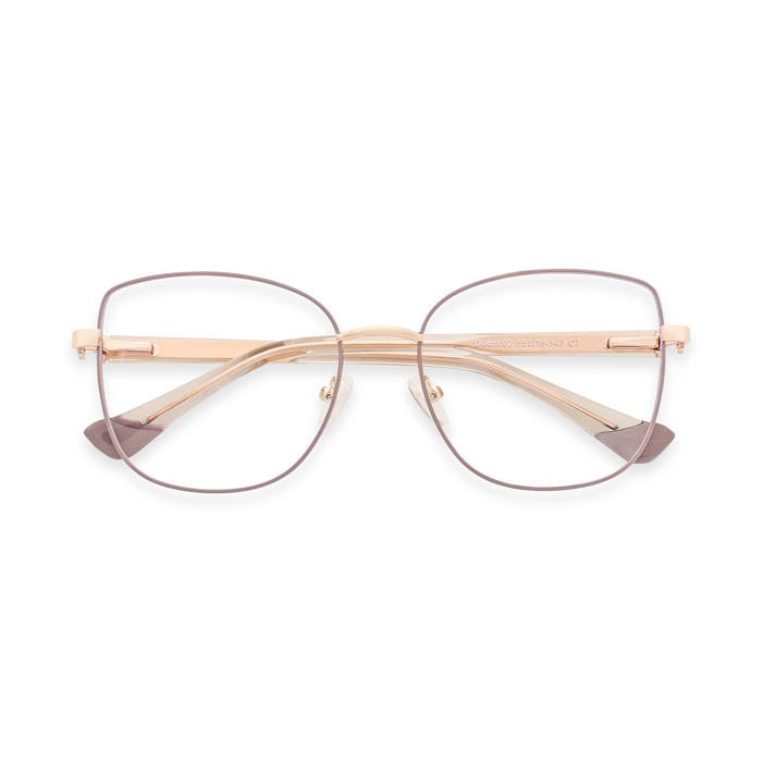 Eydology Paola Gold/Taupe Glasses 1