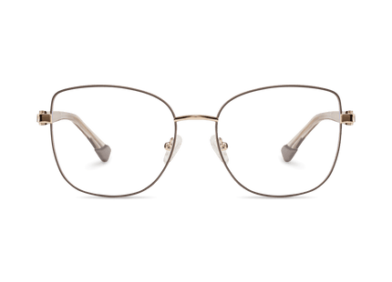Eydology Paola Gold/Taupe Glasses 2