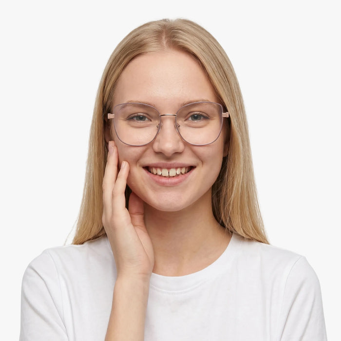 Eydology Paola Gold/Taupe Glasses 3