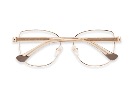 Eydology Paola Gold/Taupe Glasses 4