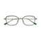 Eydology Penelope Clear Green/Light Gun Glasses 1