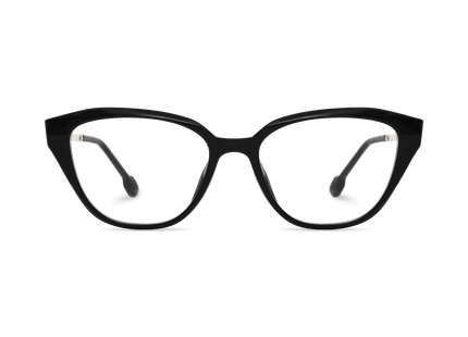 Eydology Peyton Black/Light Gold Glasses 2